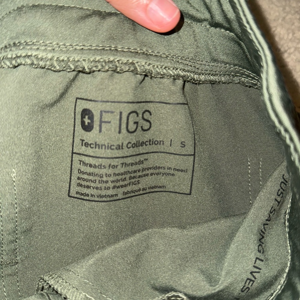 Figs moss women jogger scrub pants high waisted size small!!!! - Picture 2 of 4